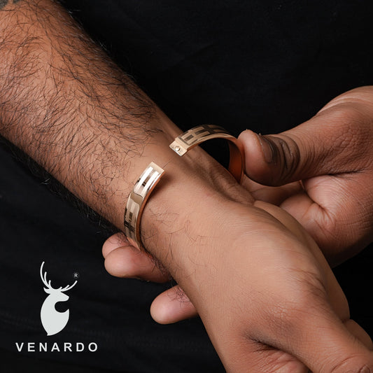 PARKER ROSE GOLD MEN'S BRACELET
