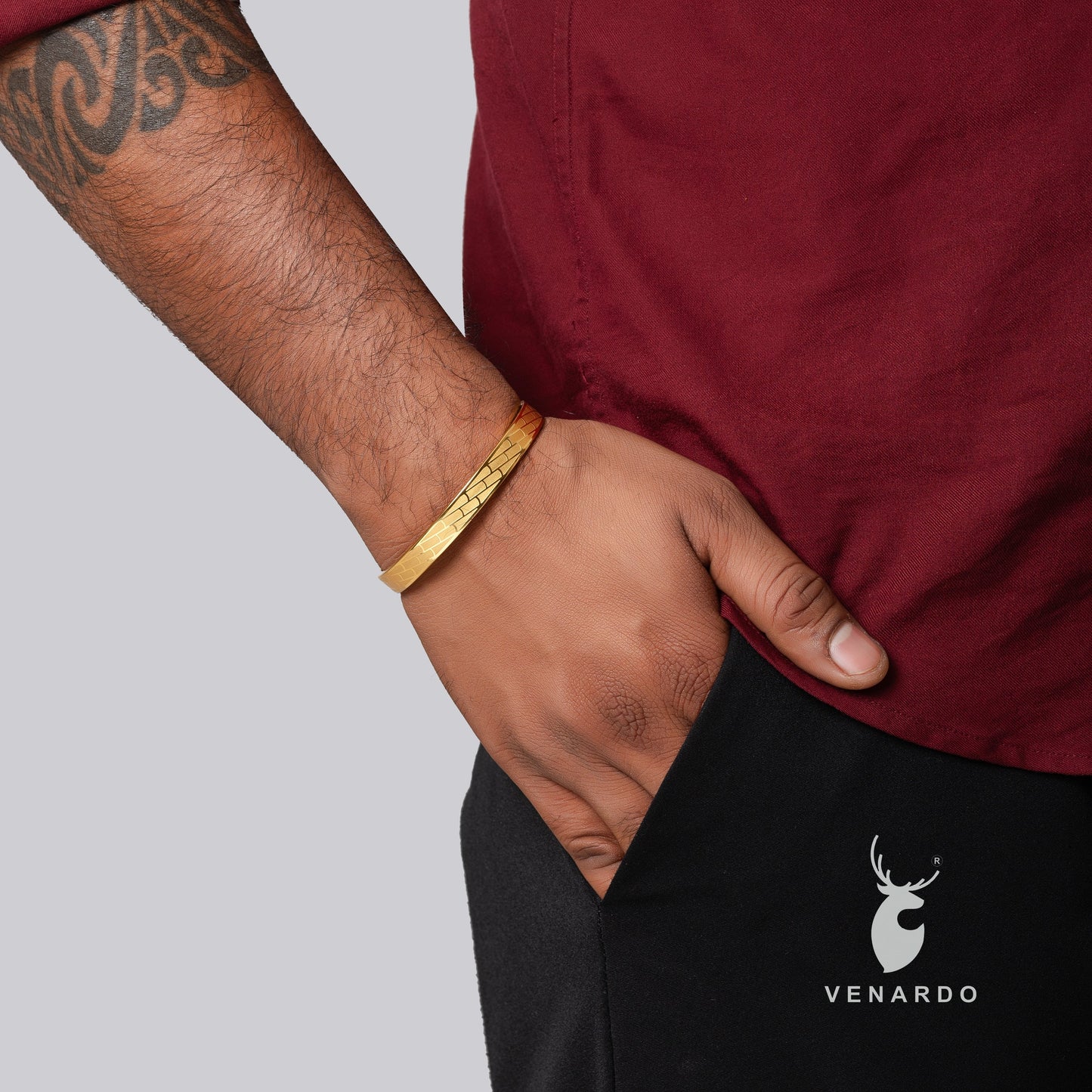 THUNDER GOLD MEN'S BRACELET