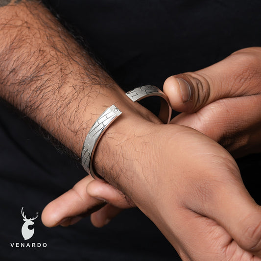 THUNDER SILVER MEN'S BRACELET