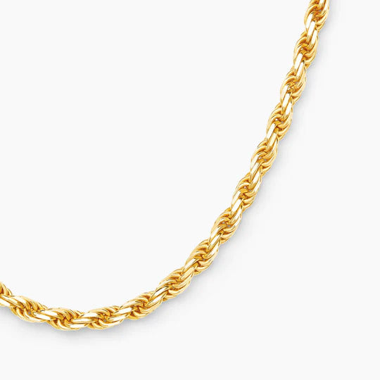 ROPE GOLD CHAIN- 2.5mm