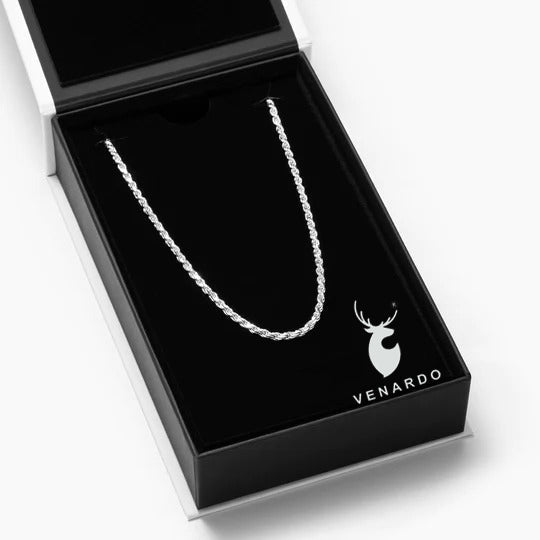ROPE SILVER CHAIN- 2.5mm