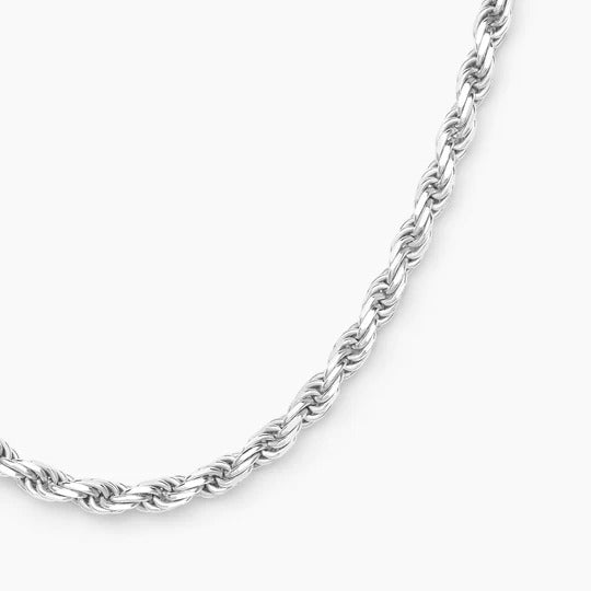 ROPE SILVER CHAIN- 2.5mm