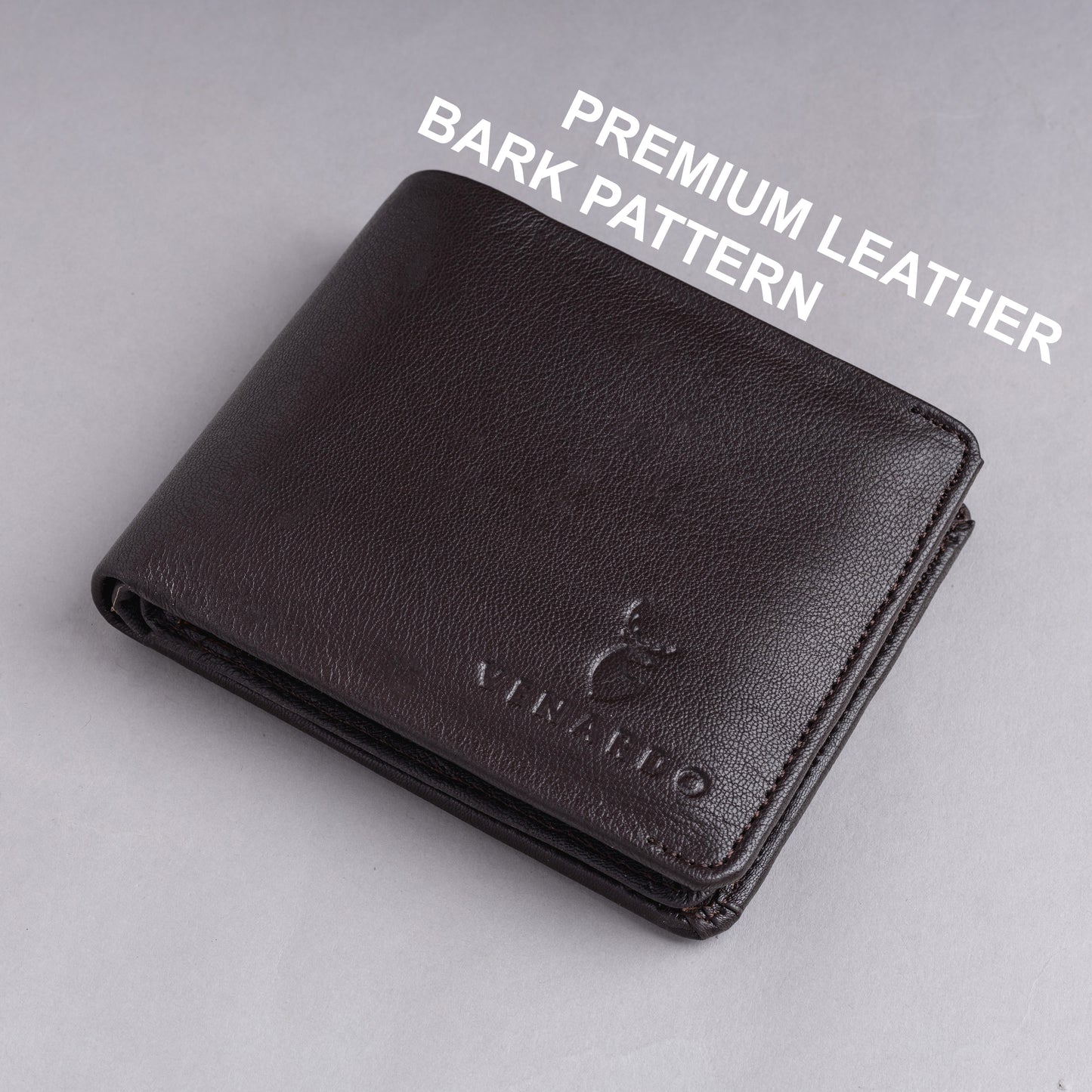 Ryan MEN'S BROWN LEATHER WALLET