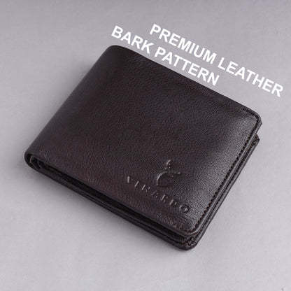 Ryan MEN'S BROWN LEATHER WALLET