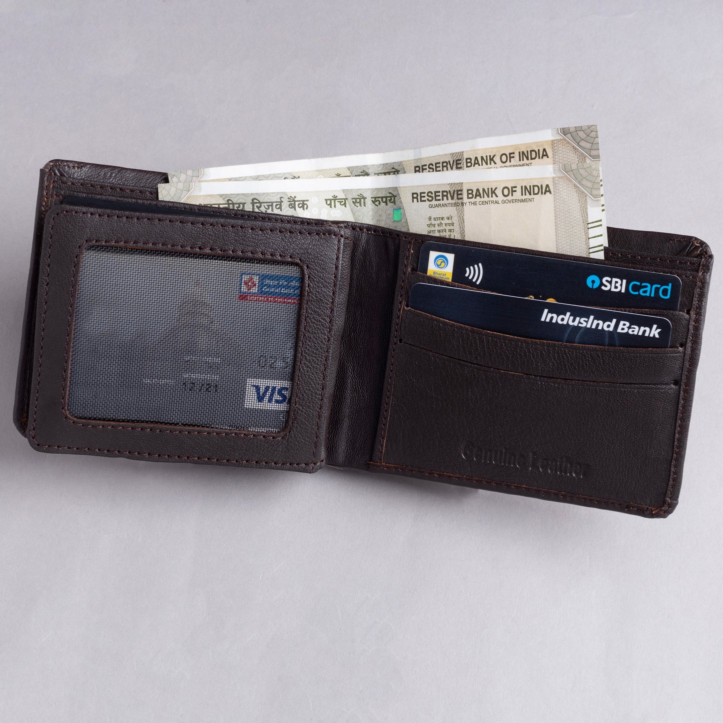 Ryan MEN'S BROWN LEATHER WALLET