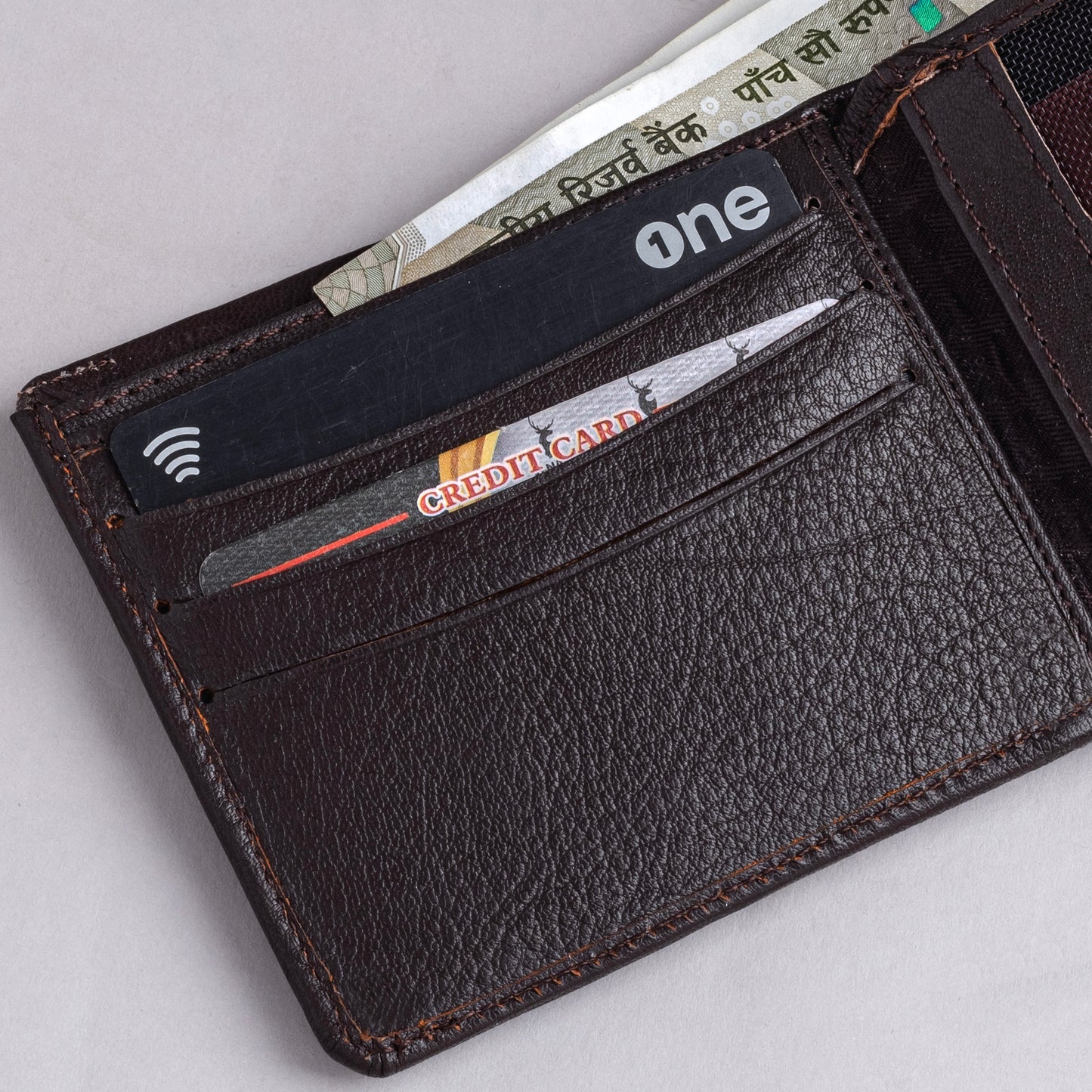 Ryan MEN'S BROWN LEATHER WALLET
