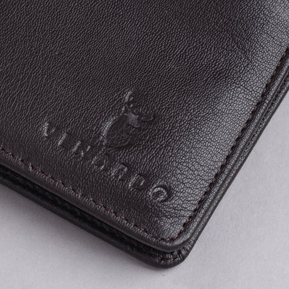 Hardy MEN'S BROWN LEATHER WALLET