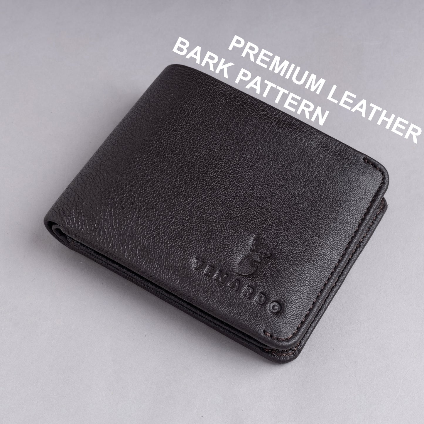 Matt MEN'S BROWN LEATHER WALLET