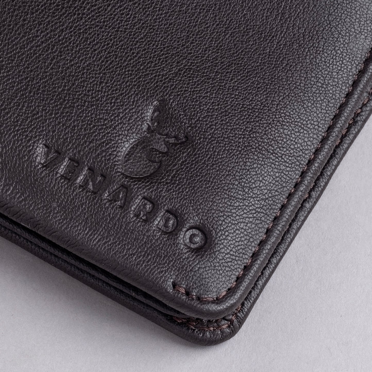 Matt MEN'S BROWN LEATHER WALLET