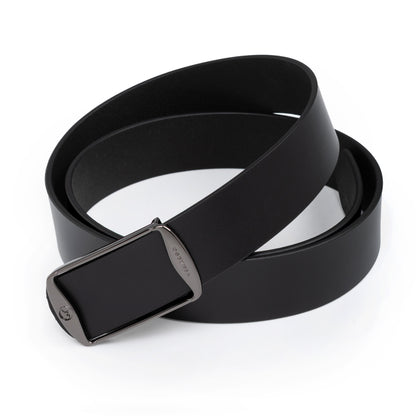 Marlon Black Genuine Leather Belt