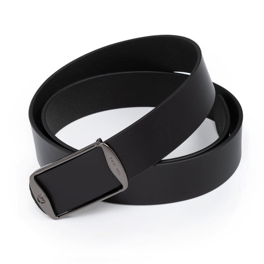 Marlon Black Genuine Leather Belt