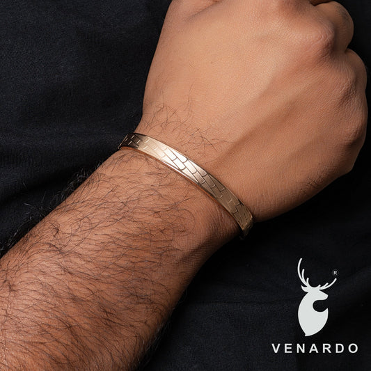 THUNDER ROSE GOLD  MEN'S BRACELET