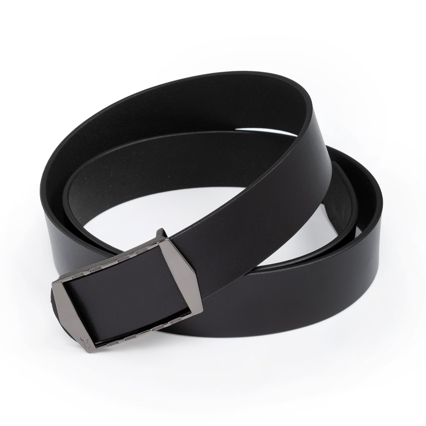 Brad Black Genuine Leather Belt