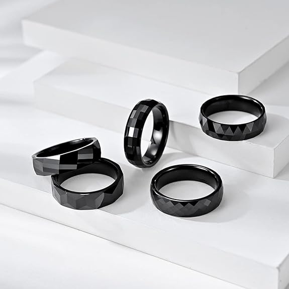 X-ROO BLACK CERAMIC RING