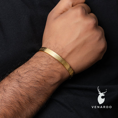 LEO BLACK MEN'S BRACELET
