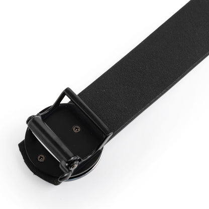 Robert Black Leather Autolock No Hole Belt