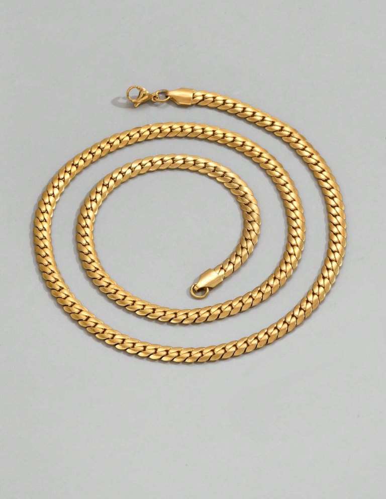 vizori Gold Severus Snake Chain