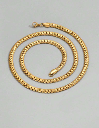 vizori Gold Severus Snake Chain