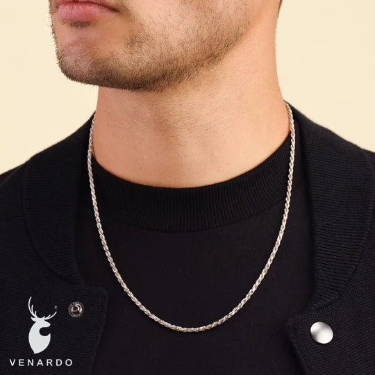 ROPE SILVER CHAIN- 2.5mm