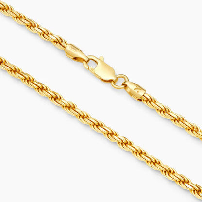 ROPE GOLD CHAIN- 2.5mm