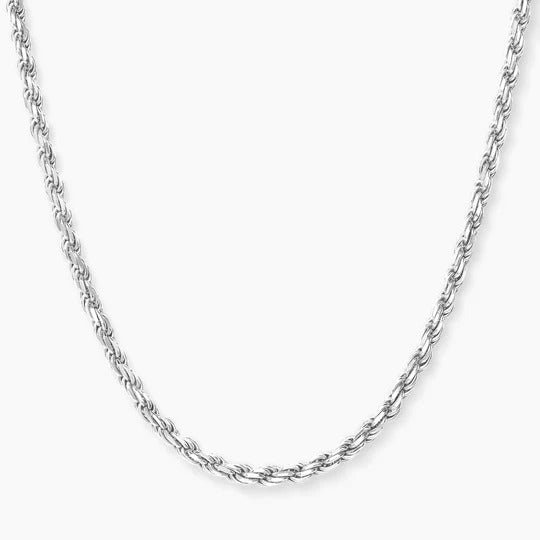 ROPE SILVER CHAIN- 2.5mm