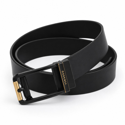 VITARA BLACK LEATHER AUTOLOCK NO HOLE BELT