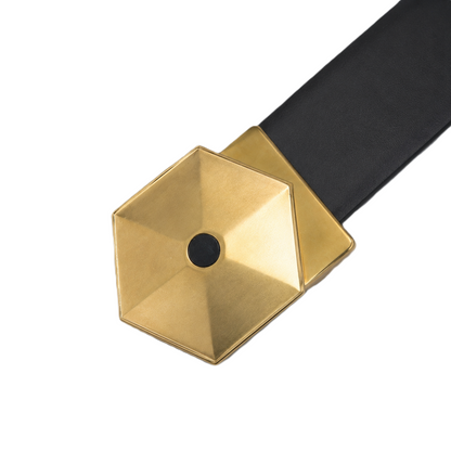 Elite Black Genuine Leather Belt