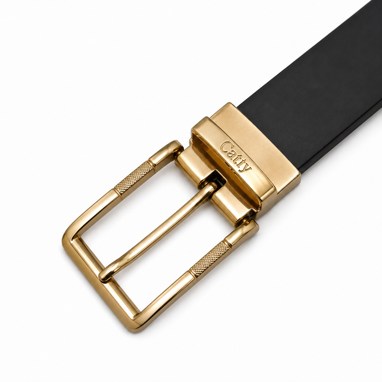 Hunter Black Genuine Leather Belt